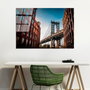 Wallity Pintura decorativa de vidrio templado UV-042 Multicolor 70 x 100 cm